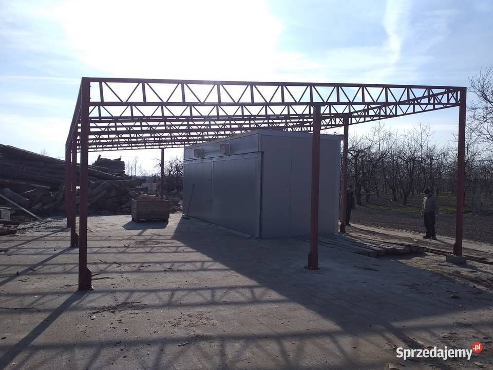 Konstrukcja Stalowa Dwuspadowa 6x12m Wiata Garaż Rawa Mazowiecka sprzedam