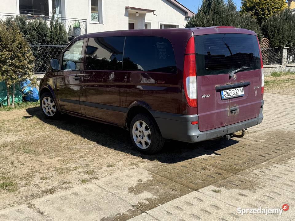 Silnik Mercedes vito 370 przebieg kujawsko-pomorskie Grudziądz sprzedam