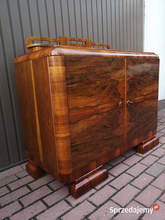 Komoda Pomocnik ARTDECO OrzechDąb Stara Antyk Swarzędz