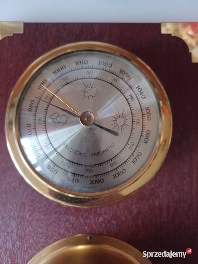 Jachtowa stacja pogody Barometr z termometrem Poznań