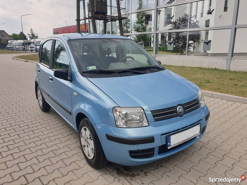 Fiat Panda 12 Benzyna 2003 II wł Ksiązka radio