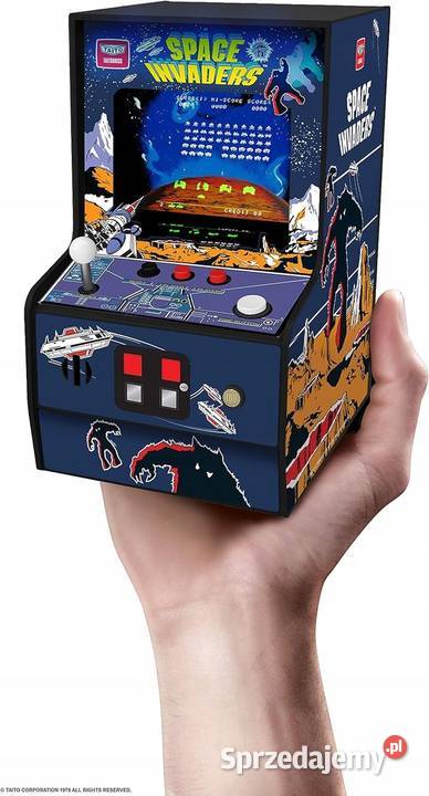 Kolekcjonerska Gra Mini Space Invaders Micro Pozostałe Brzozów