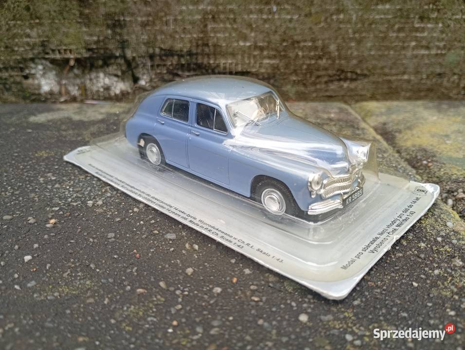 WARSZAWA M20 POBIEDA model kolekcja 143 kultowe Modelarstwo