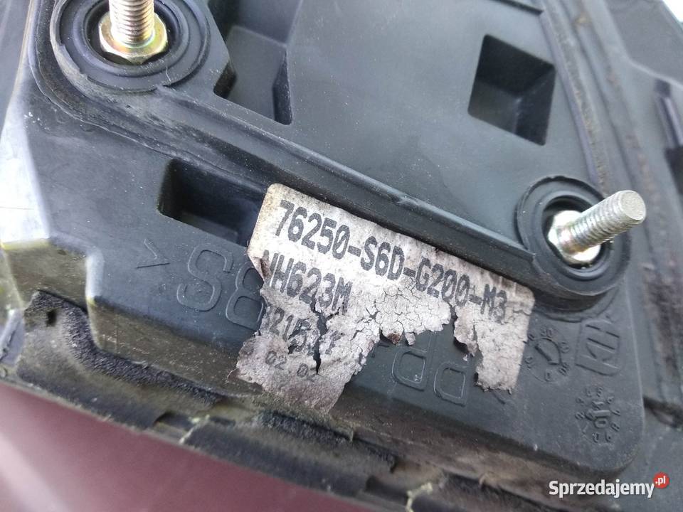 Honda Civic VII 7 5d lusterko zewnętrzne lewe Sieradz