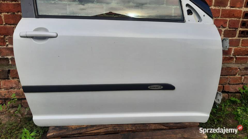 drzwi prawe Suzuki Swift IV białe wersja 3drzwi