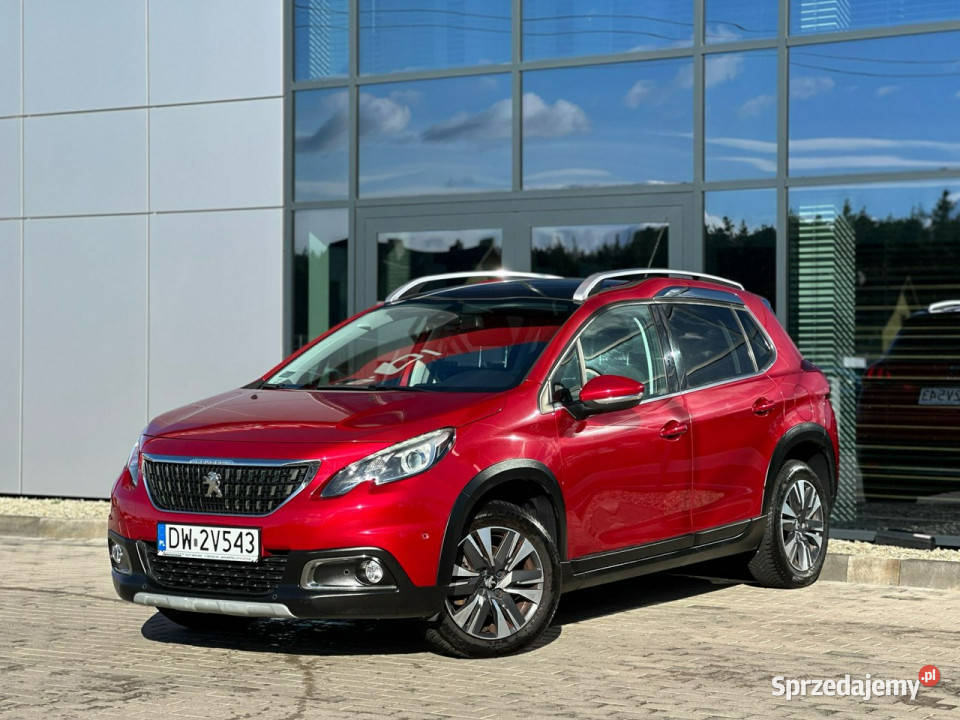 Peugeot 2008 SalonPL Panorama Półskóra gniazdo USB 2008 opolskie Kąty Opolskie