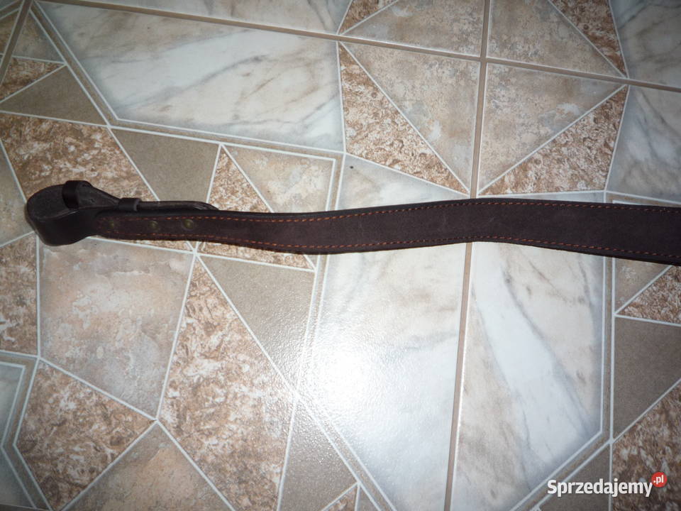 pas do broni sztucera pasek pleciony skórzany podkarpackie Chmiel