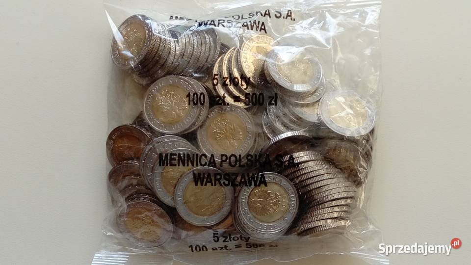 Moneta okolicznościowa 5 2022 r Zamek w Mosznej