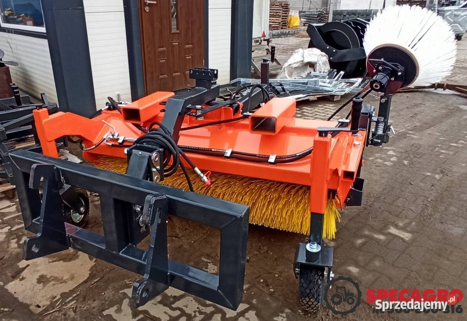 Zamiatarka do traktora napęd hydrauliczny Mroczków Duży