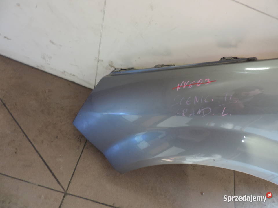 BŁOTNIK PRZEDNI LEWY PRZEDNI RENAULT SCENIC 2 Rok produkcji 2003 Nowy Sącz