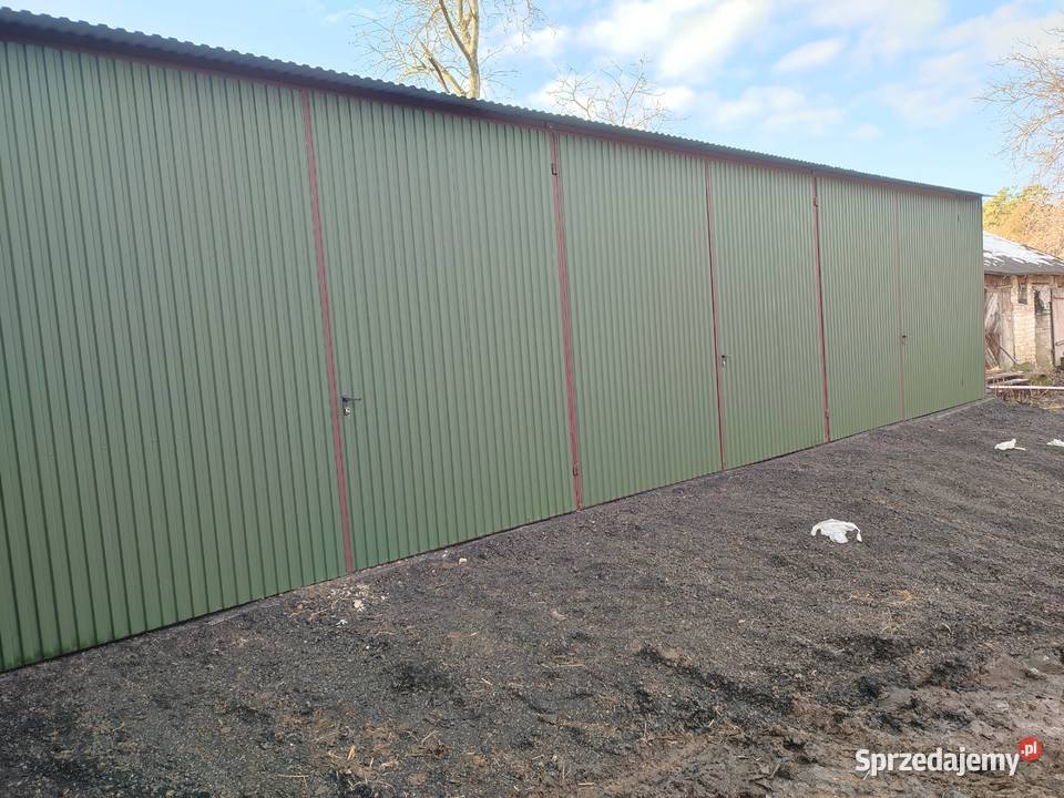 Garaż Blaszany Wiata Rolnicza Magazyn Rolniczy blacha Żagań