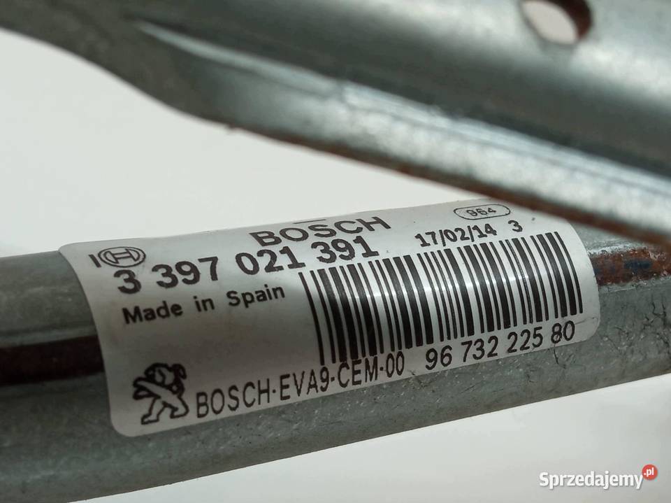 MECHANIZM WYCIERACZEK PRZÓD EUROPA 0390241540