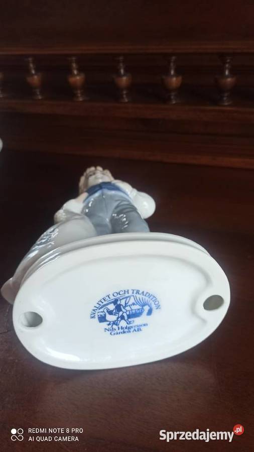 Figurka chłopca z gąską
Nils Holgersson Garden Gdańsk