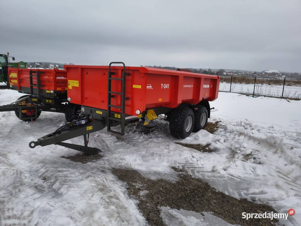 Przyczepa skorupowa budowlana Ursus 7T wywrotka świętokrzyskie Kielce
