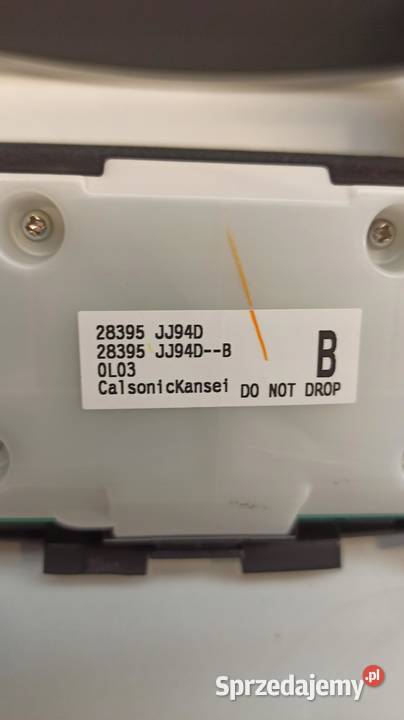 PANEL NAWIGACJI INFINITI G37 28395 JJ94D Panele sterowania, przełączniki sprzedam