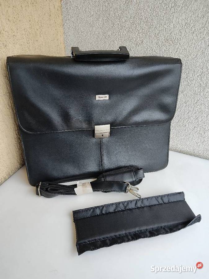 Teczka skórzana italy Transit kolor czarny warmińsko-mazurskie Olecko