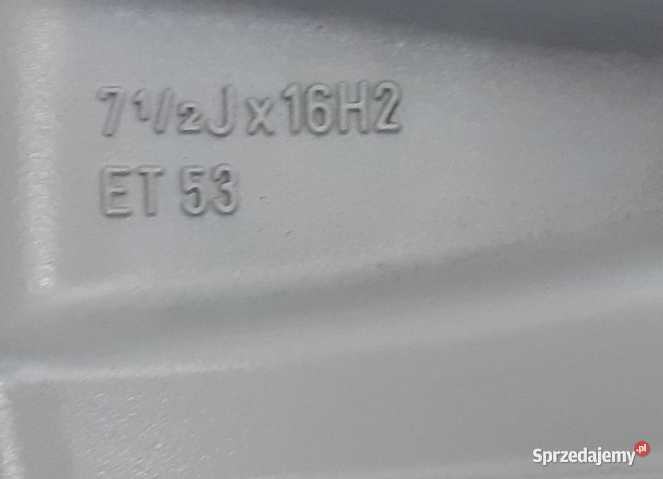 FELGA MERCEDES W204 75x16 ET53 A2044010202 Rozmiar 16" Mielęcin
