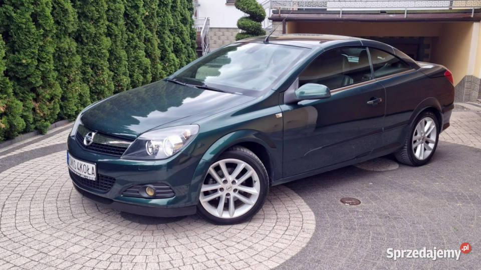Opel Astra Cabrio PółSkóry Alu 18 140 GWARANCJA centralny zamek Płońsk