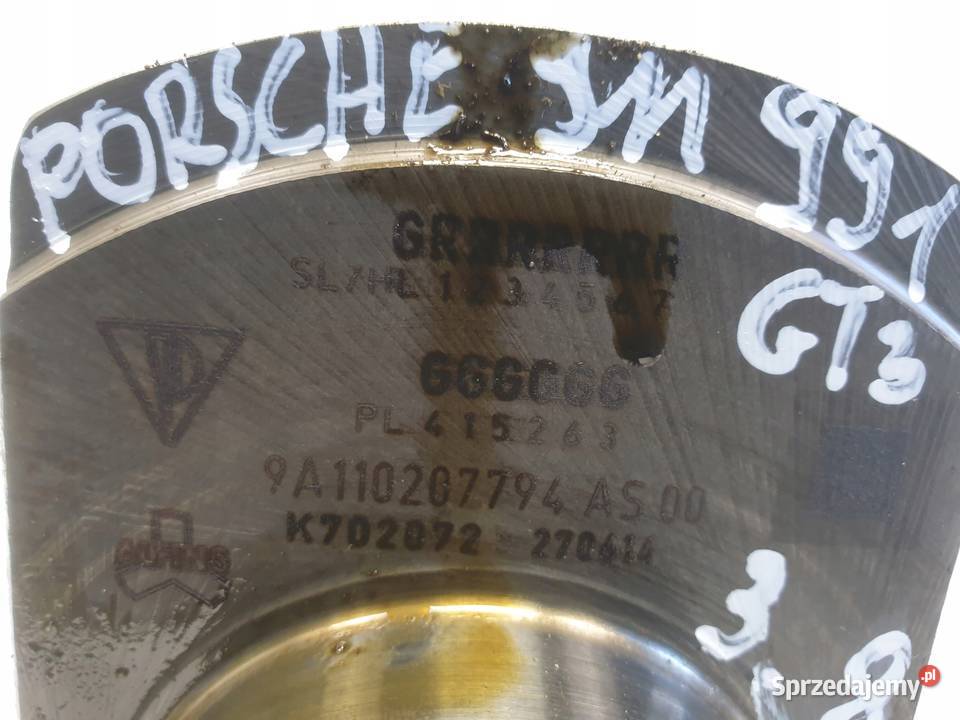 Porsche 911 991 GT3 38 WAŁ KORBOWY 9A110207794 Silniki i osprzęt