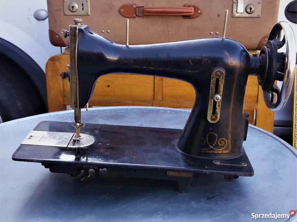 Stara maszyna do szycia czarny śląskie
