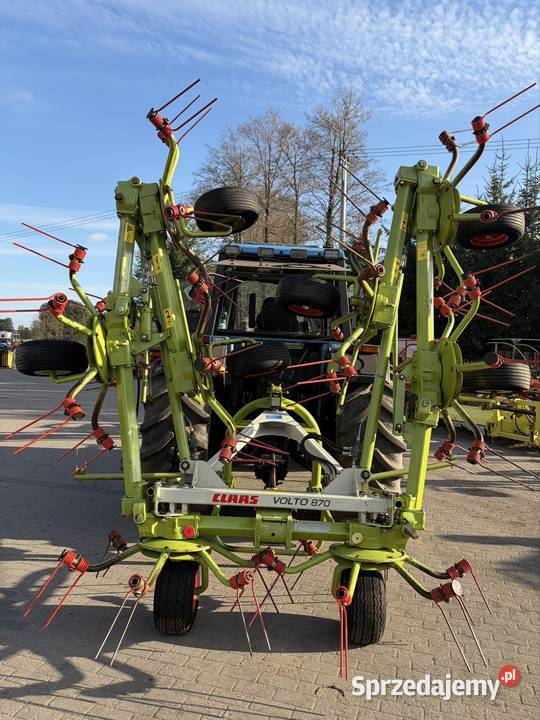 Przewracarka Claas Volto 870 Przetrząsarka nieuszkodzony