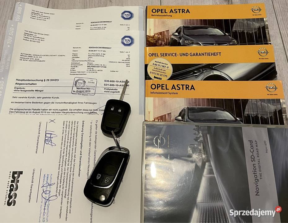 Opel Astra J NAVI Podgrzewana kierownica i ogranicznik prędkości Płońsk