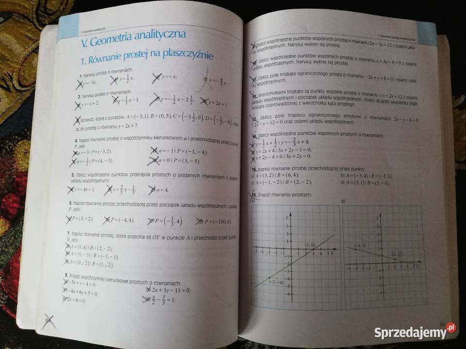 Matematyka 2 zbiór zadań A Urbańczyk W Urbańczyk Kraków sprzedam