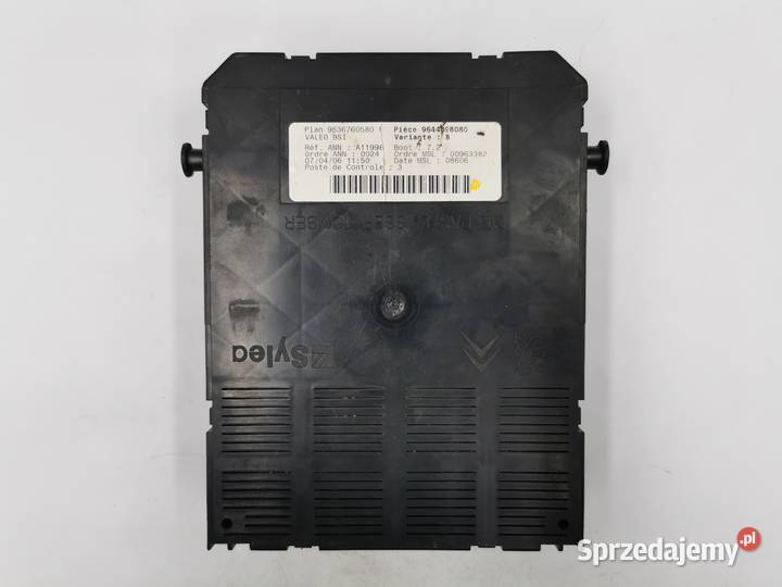 Moduł BSI Peugeot 307 9644098080 9636760580F osobowe Komputery Wyszków sprzedam