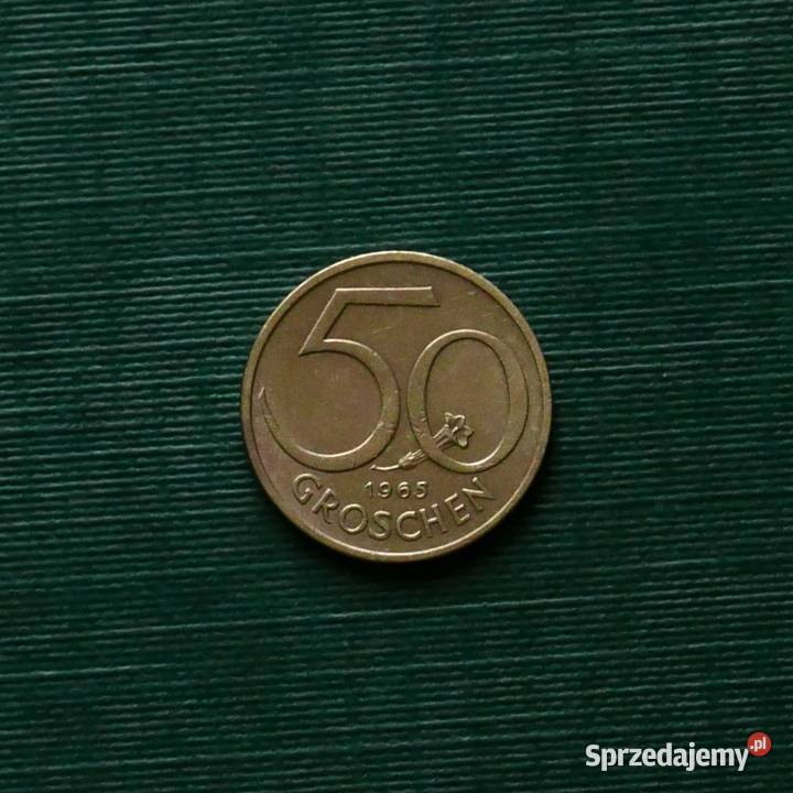 AUSTRIA 50 groszy 1965r Gliwice