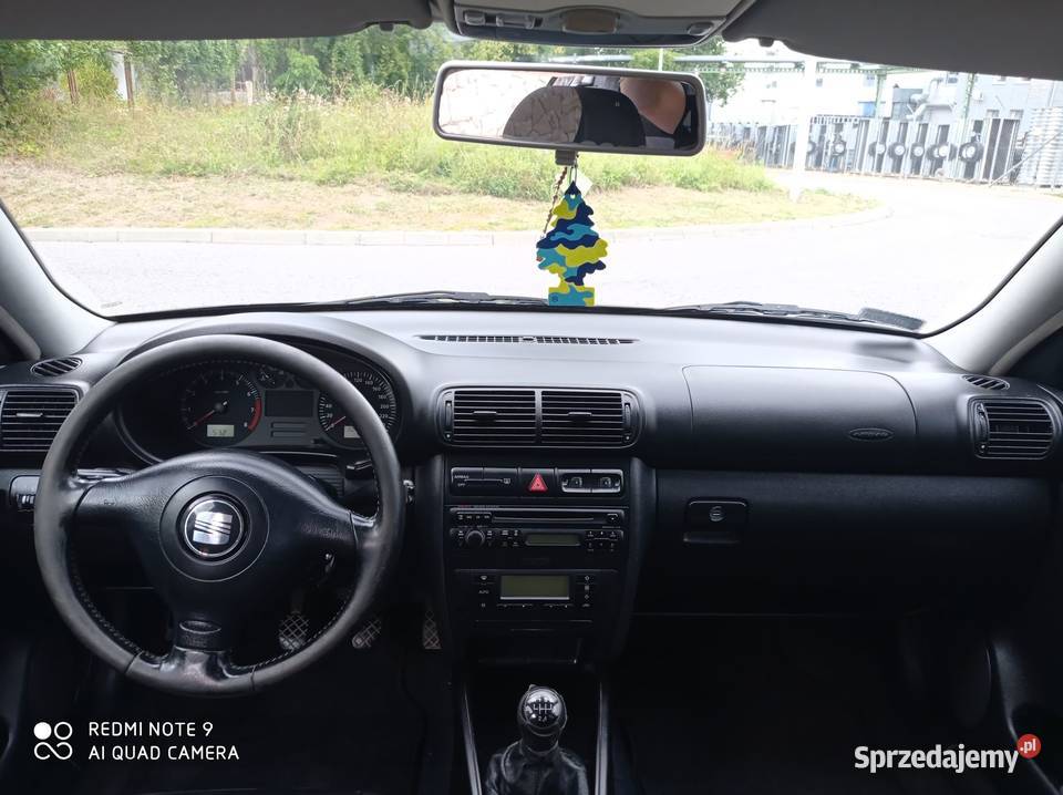 CZARNY SEAT LEON 16 16V BenyznaGaz 2003 KLIMA 1 Świdnik
