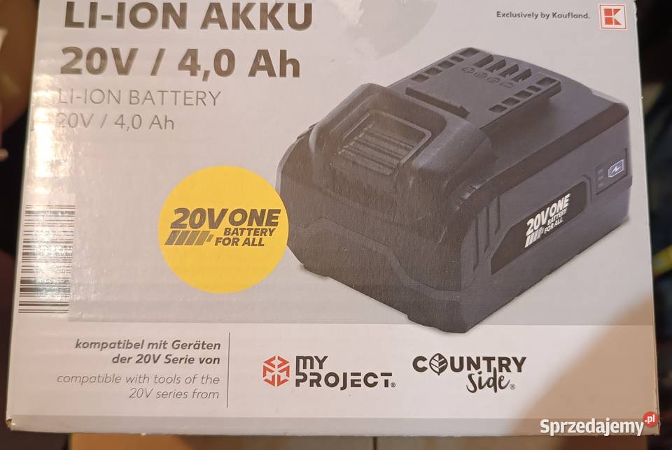 AKUMULATOR 20V 40Ah MY PROJECT NITEO Kędzierzyn-Koźle