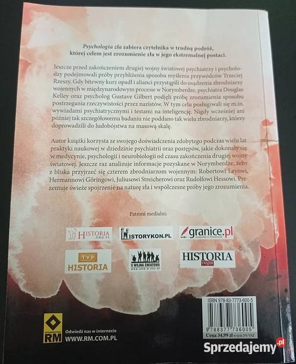 Psychologia zla Hitler omamil umysly Joel E Książki naukowe i popularnonaukowe