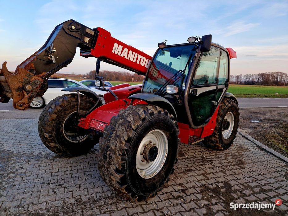Manitou MLT 735120 LSU 2010r ładny stan Brutto Ciągniki Dobrzyniewo Duże