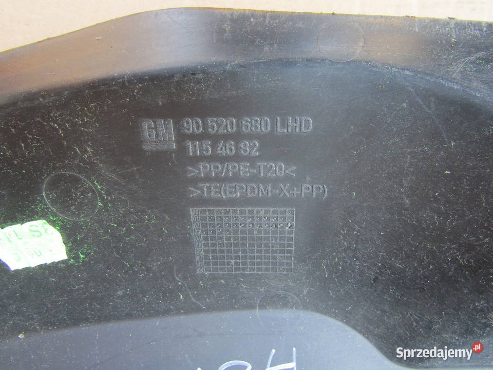 PODSZYBIE OPEL ASTRA 2G 90520680 Mysłaków sprzedam