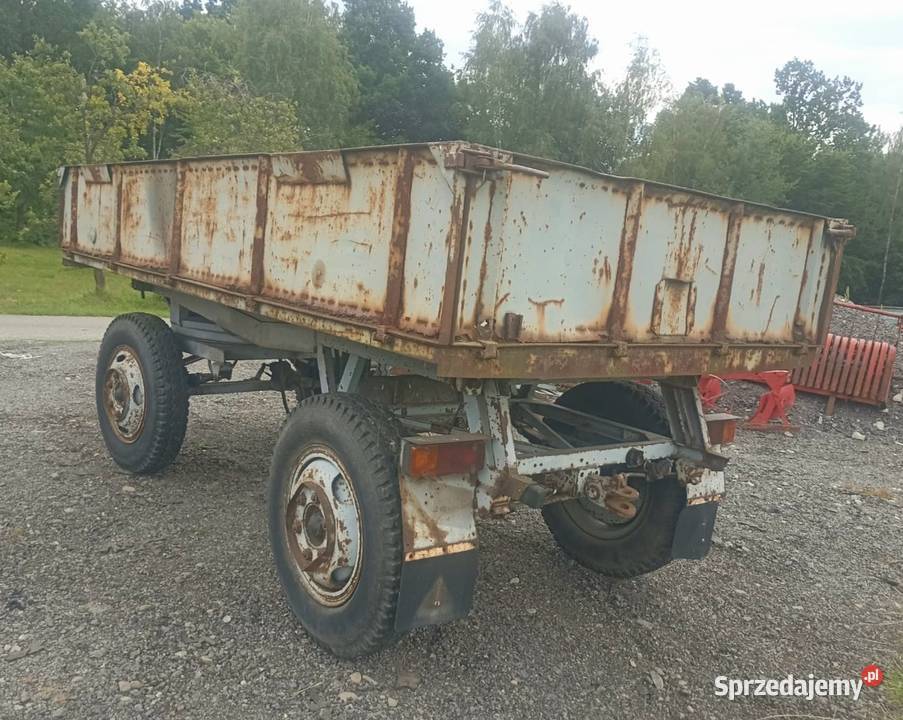 Przyczepa rolnicza wywrotka polska 4t małopolskie Pisarzowa sprzedam