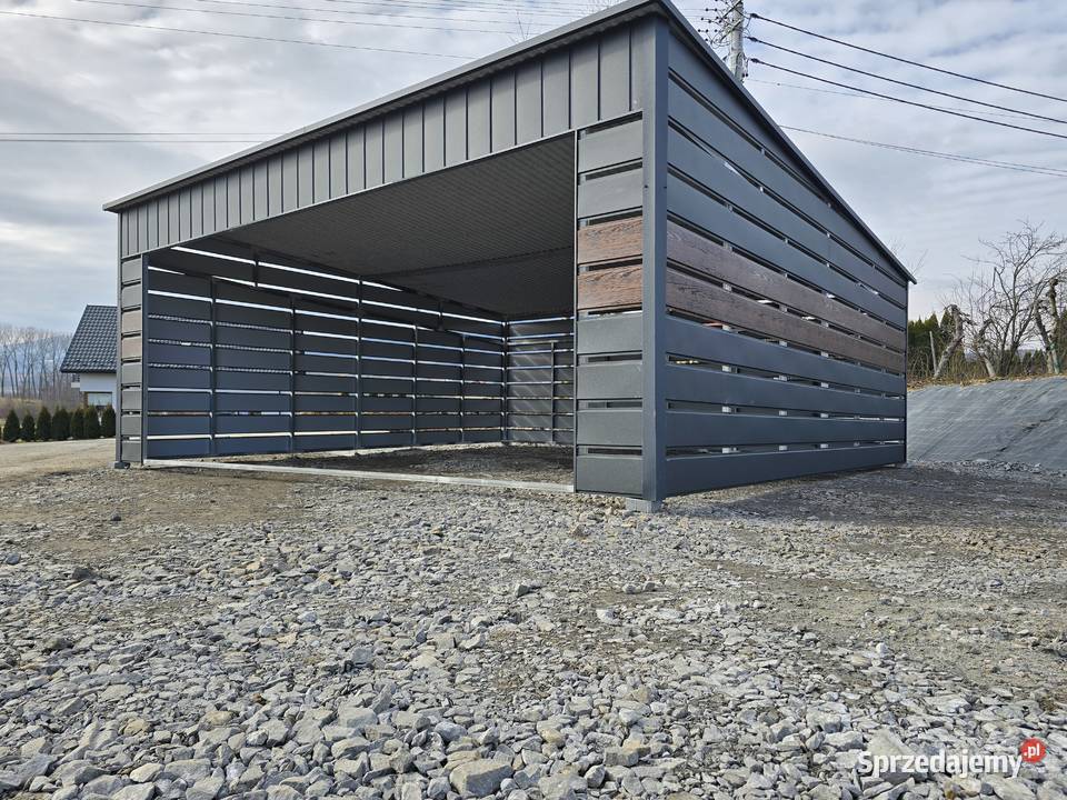 Biały Schowek Wiata Altana na NarzędziaZłoty Sprzedaż