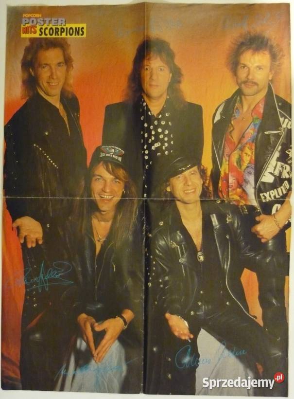 PLAKATY SCORPIONS WYPRZEDAŻ ŚWIAT PLAKATÓW Bydgoszcz
