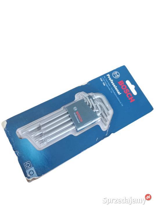 BOSCH Zestaw kluczy trzpieniowych T10T50 TORX 9 Rzeszów sprzedam