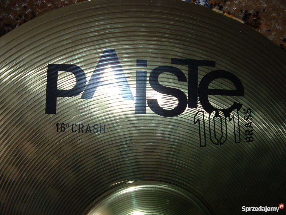 Nowe 3 czynele PAISTE 101 Białogard