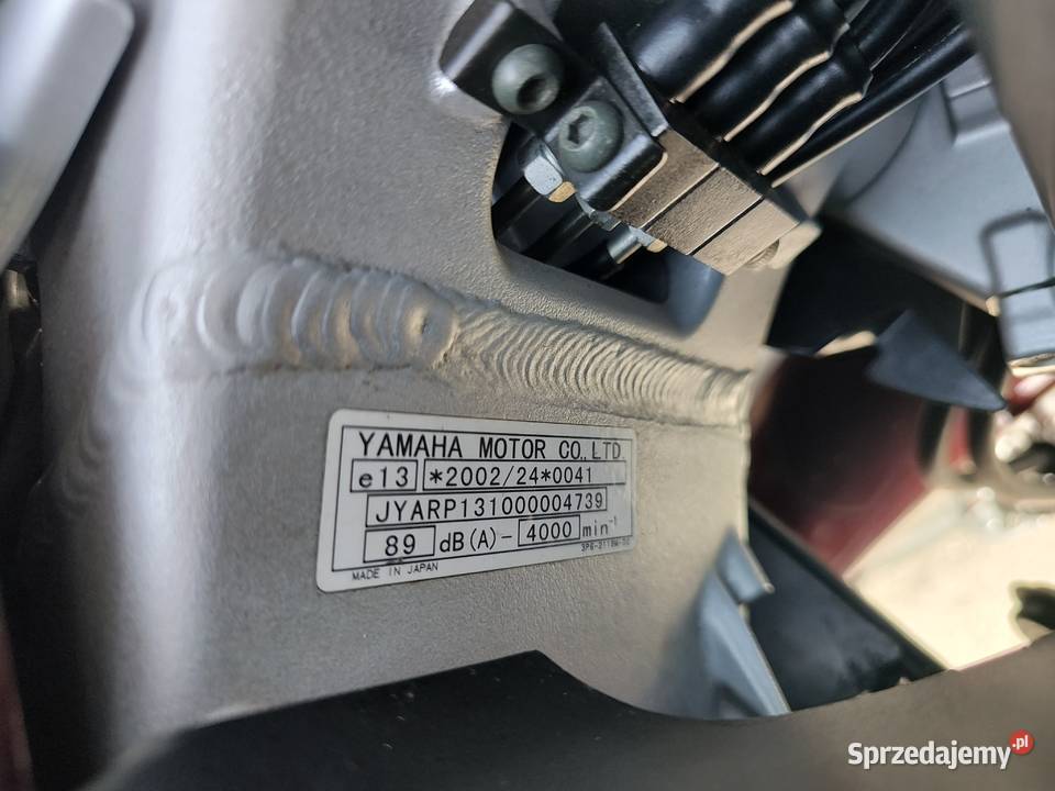 Yamaha FJR 1300 pomorskie Prabuty