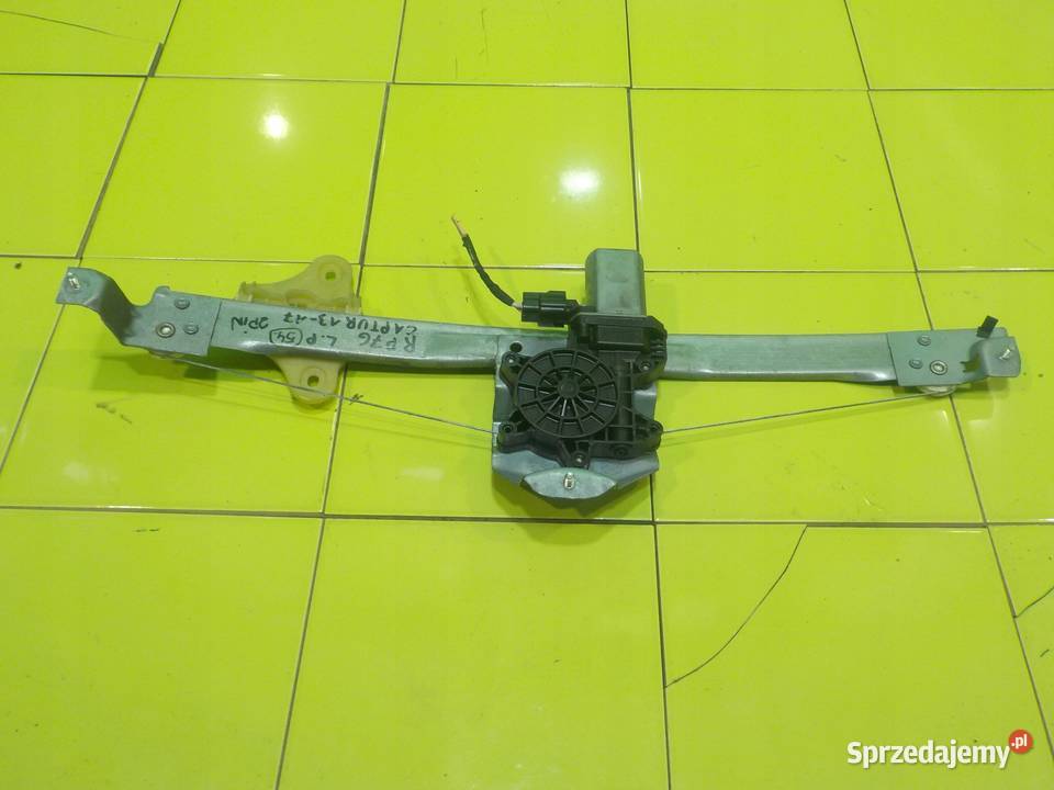 RENAULT CAPTUR I 15r 5D podnosnik szyby lewy Suków sprzedam