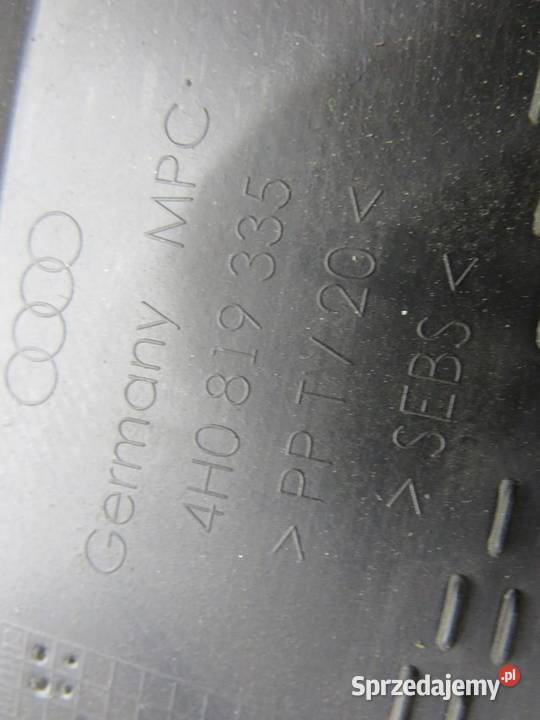 OSŁONA PODSZYBIA LEWA AUDI A8 D4 4H0819335 osobowe