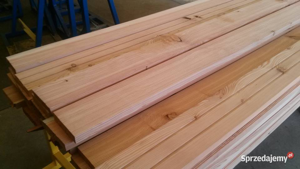 Deska tarasowa MODRZEW w SUPERCENIE