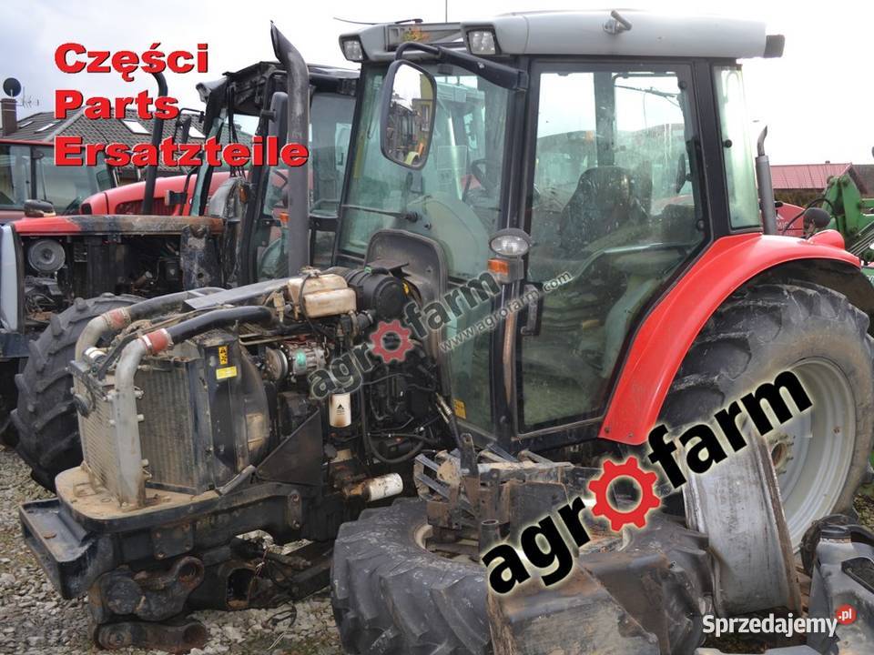 Massey Ferguson 6455 części skrzynia biegów oś Byków