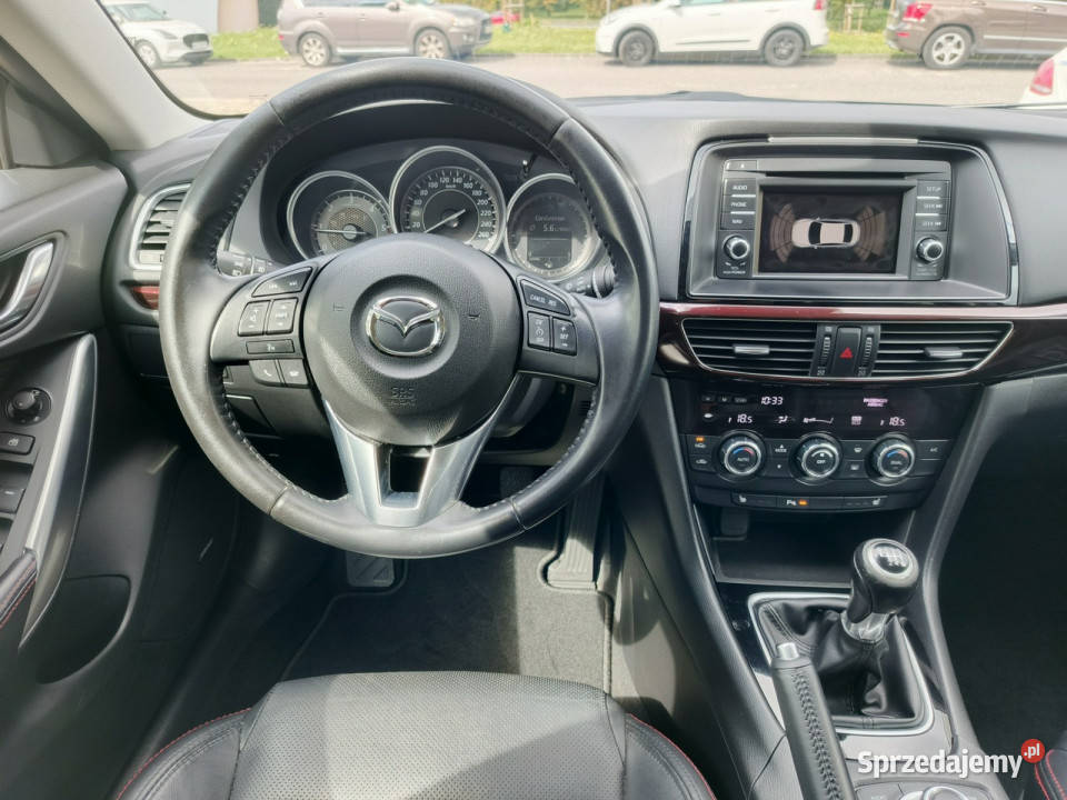Mazda 6 2014 wersja GT 22d 150 stan perfekcyjny Zarejestrowany w Polsce Warszawa