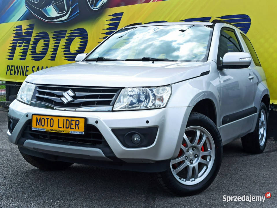 Suzuki Grand Vitara 4x4 GAZ salon I właściciel srebrny Samochody osobowe Rzeszów sprzedam