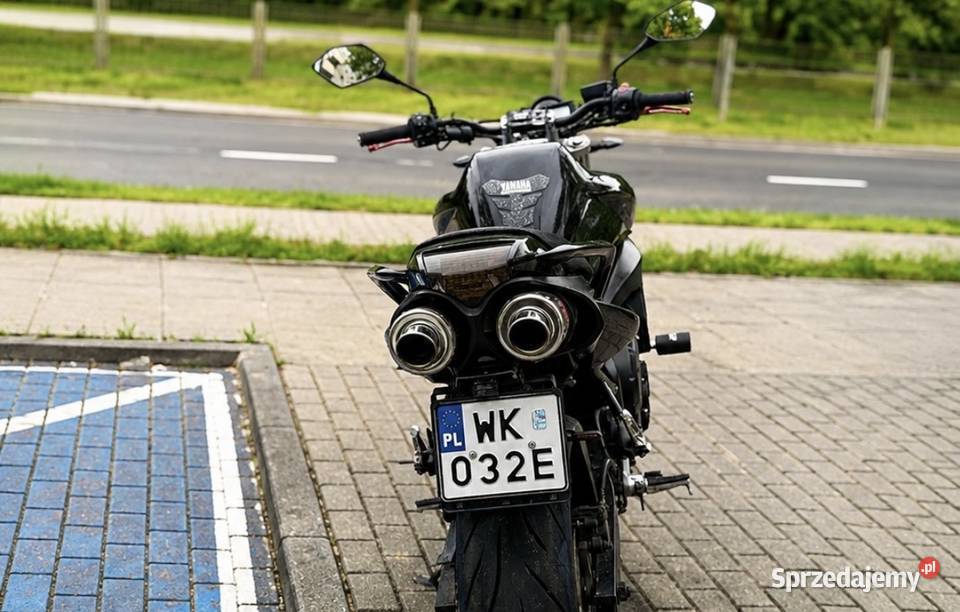 Yamaha fz6n czarna 2005 Warszawa