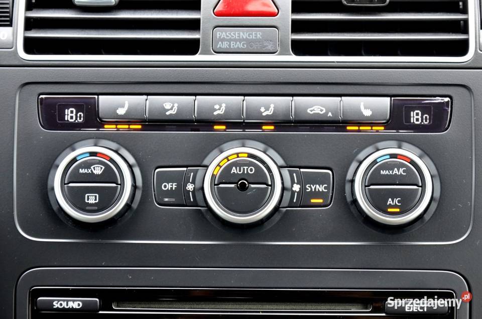 Volkswagen Touran II Super wersja Super stan czujnik parkowania