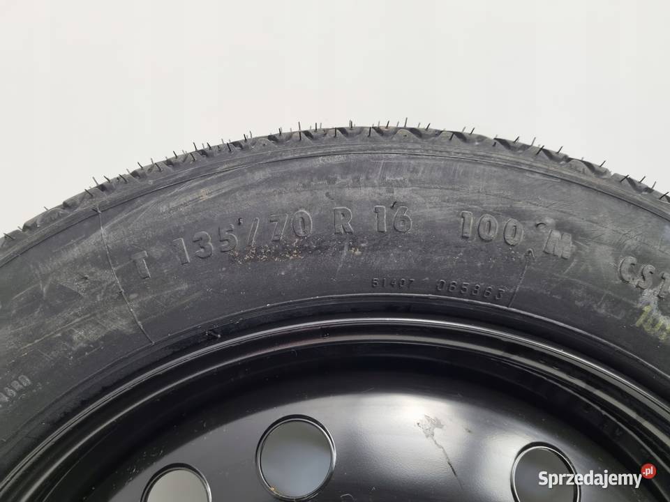 KOŁO DOJAZDOWE Alfa Romeo Mito Fiat 500 13570