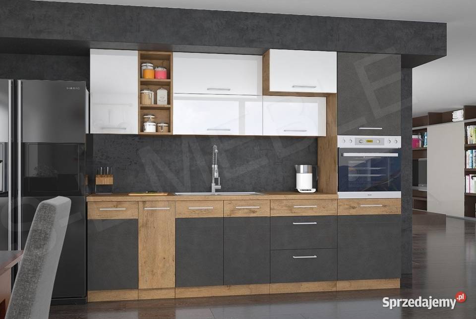 MEBLE KUCHENNE SZAFKI VIGO MATERA SZCZOTKOWANY Warszawa sprzedam